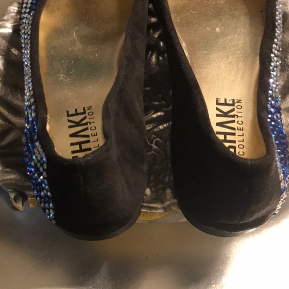 All that Glitters!  Another pair of sparkly flats! - Picture 3 of 4